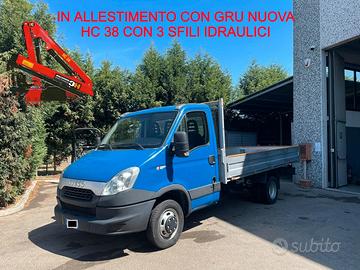Iveco Daily 35 Cassone Fisso + Gru Nuova
