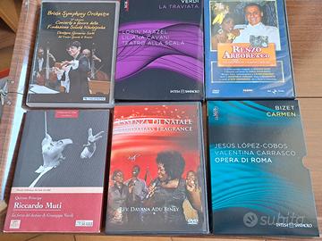 Lotto 6 cd/DVD musica classica e altro