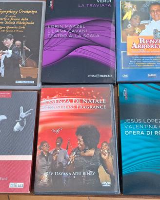 Lotto 6 cd/DVD musica classica e altro