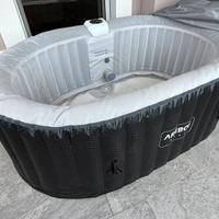 Arebos Vasca idromassaggio con illuminazione a LED