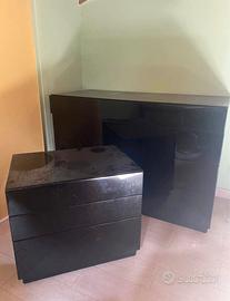 Cassettiera + 1 comodino