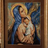 Quadro Madonna e Gesù bambino 