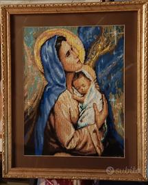 Quadro Madonna e Gesù bambino 
