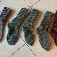 Calzini fatti a mano in lana