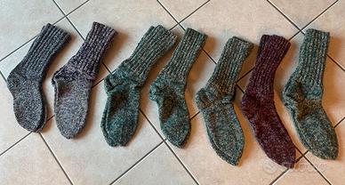 Calzini fatti a mano in lana