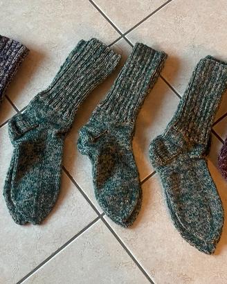 Calzini fatti a mano in lana