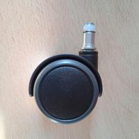 ruote gommate di ricambio poltrona ufficio