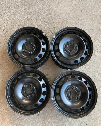 Cerchi acciaio originali Audi 16 pollici (NO lega)