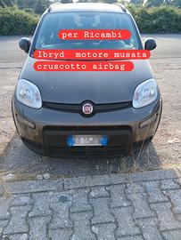 Ricambi  Fiat panda ybrid musata cruscotto ecc