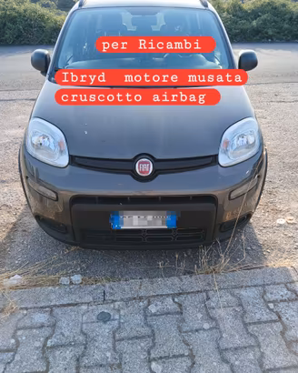 Ricambi  Fiat panda ybrid musata cruscotto ecc