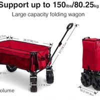 Carrello porta tutto da giardino/spiaggia/camping