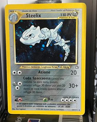 Carte pokemon steelix holo