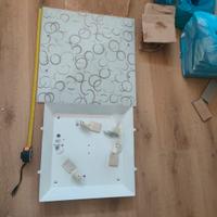 Isoluce plafoniera da soffitto in vetro