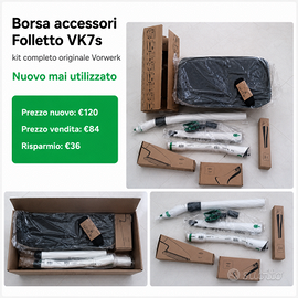 Borsa accessori Folletto VK7s originale