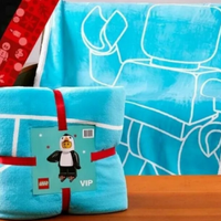 Coperta Lego in pile