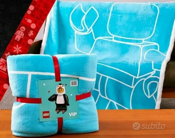 Coperta Lego in pile