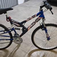 bicicletta mountain bike full suspension 