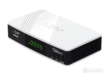 i-ZAP T366 Decoder Digitale Terrestre 2025 DVB-T2