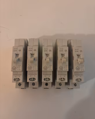 Interruttori magnetotermici monopolari
