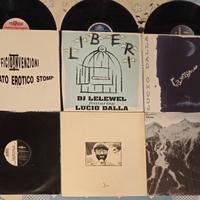 LOTTO 6 X VINILE 12 LUCIO DALLA