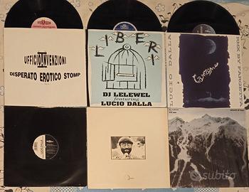LOTTO 6 X VINILE 12 LUCIO DALLA
