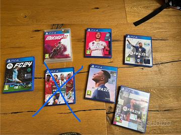 Play Station FiFa e Moto GP