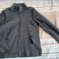 Giacca mezza stagione di lana e cotone