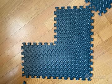 30cmx30cmx1cm tatami/pavimento gommato/tappeto yog