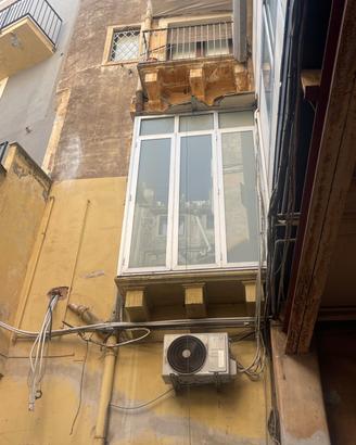 veranda alluminio infisso 