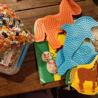 gioco perline termo adesive 