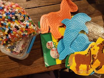 gioco perline termo adesive 