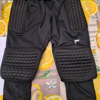 pantaloni da portiere reusch taglia m da ragazzo