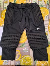 pantaloni da portiere reusch taglia m da ragazzo