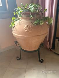 Anfora da giardino terracotta