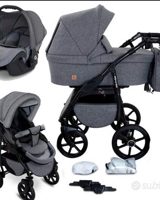 Passeggino trio gagadumi boston completo di tutto