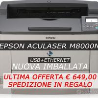 STAMPANTE EPSON ACULASER M8000N NUOVA IMBALLATA