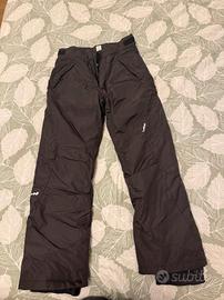 pantaloni sci snowboard donna bambina