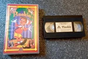 Pinokio PInocchio VHS vintage