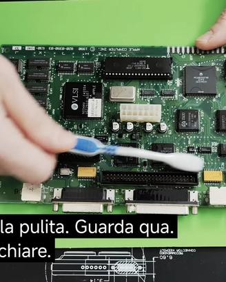 Console retrogaming e vecchi PC per riparazione