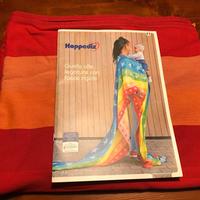 Fascia porta bebè hoppediz rosso giallo ocra