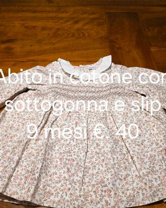 Abbigliamento bambina 9 mesi