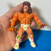 Vintage 1991 Hasbro WWF ultimate Warrior Action