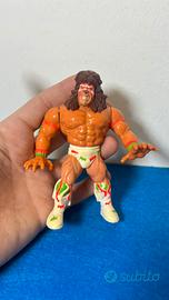 Vintage 1991 Hasbro WWF ultimate Warrior Action