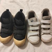due paia scarpe bimbo 