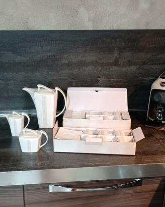 Servizio da caffè te' porcellana Scherzer 1880