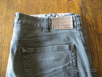 pantalone Burberry grigio tg 35