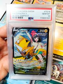Pokemon Zeraora V TG16 PSA 10