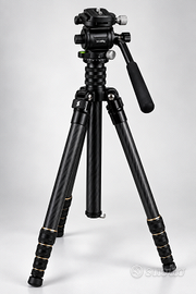 SmallRig CT150 4937 – Treppiede video in fibra di