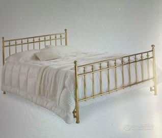 Letto in ottone