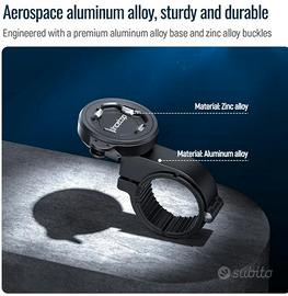 Porta telefono/cellulare per manubrio bicicletta 